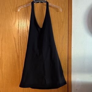 Wilfred Free Black Halter Dress